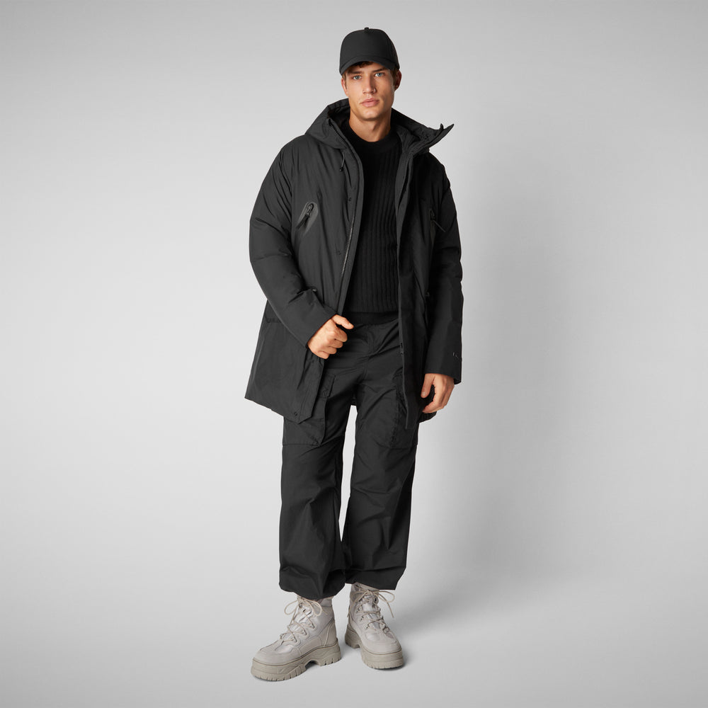 Save the duck PARKA UOMO HARVEY IN NERO Hotsell