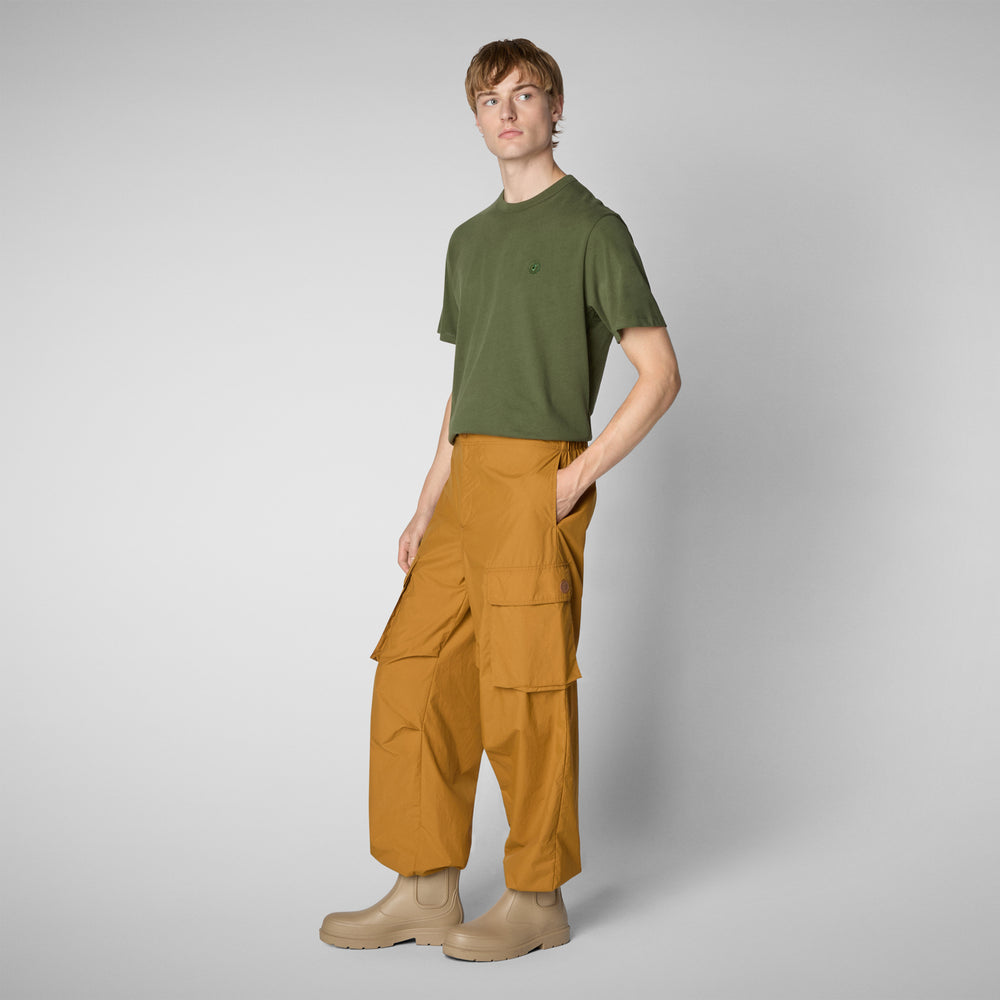 Save the duck T-SHIRT UOMO BRAM IN MOSS GREEN Saldi Di Fabbrica