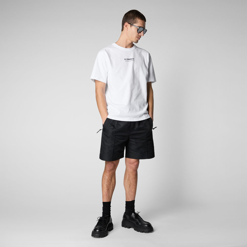 Save the duck T-shirt uomo Udo bianco Negozio