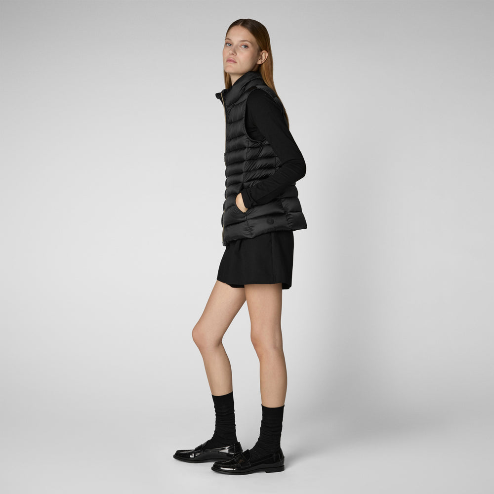 Save the duck GILET DONNA LYNN NERO 2025