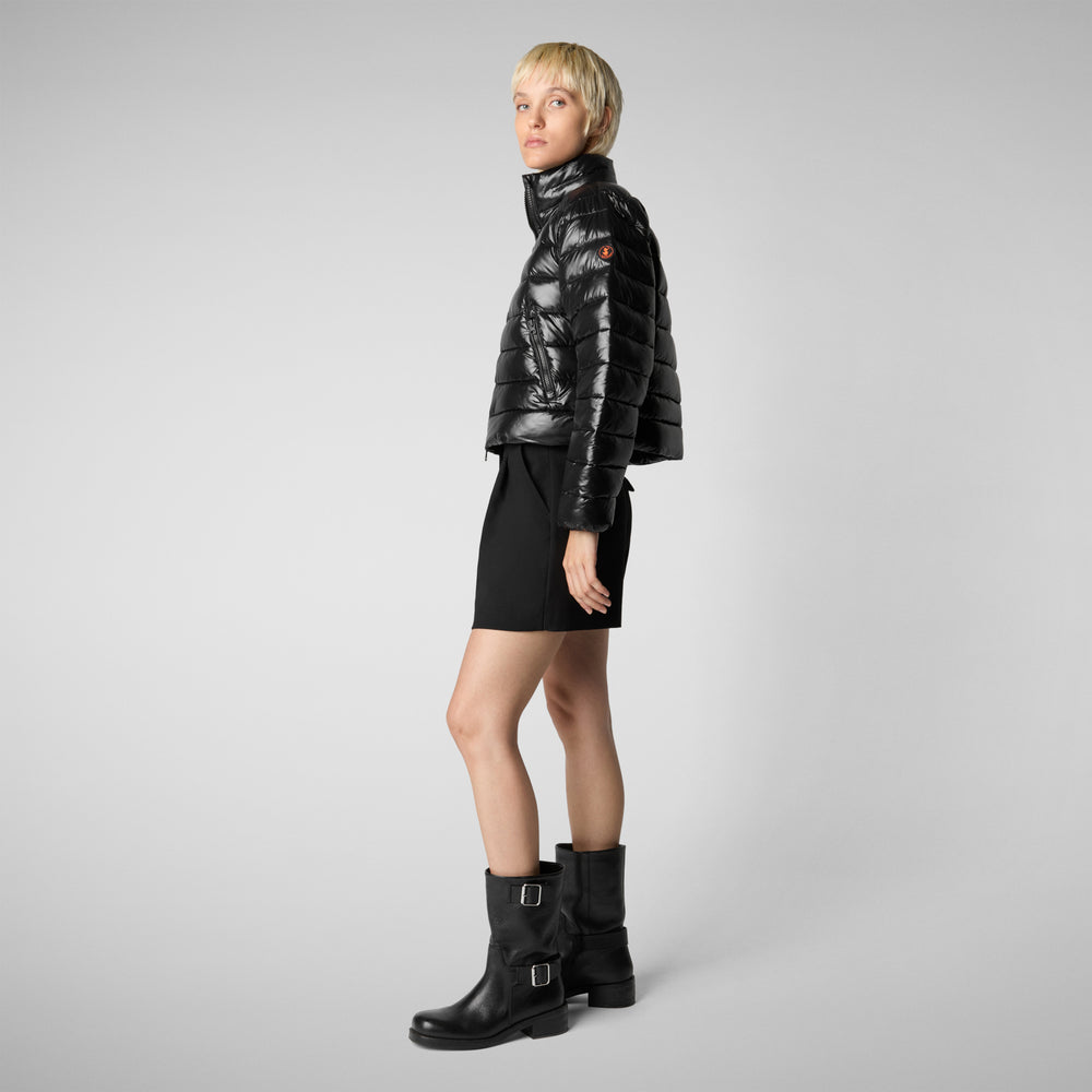 Save the duck PIUMINO ANIMAL FREE DONNA MYRA NERO Vendita