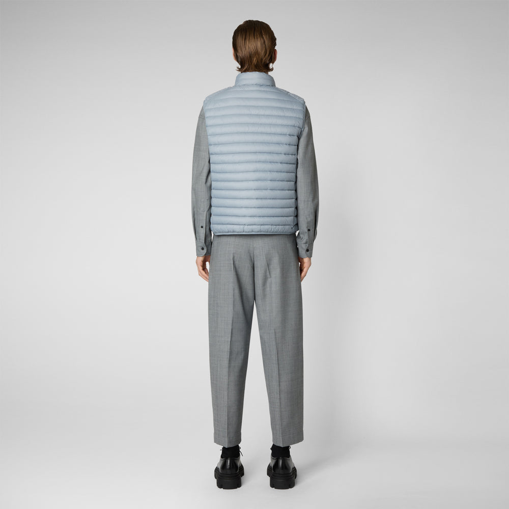Save the duck Gilet imbottito uomo Adam grigio ardesia chiaro Qualità Garantita