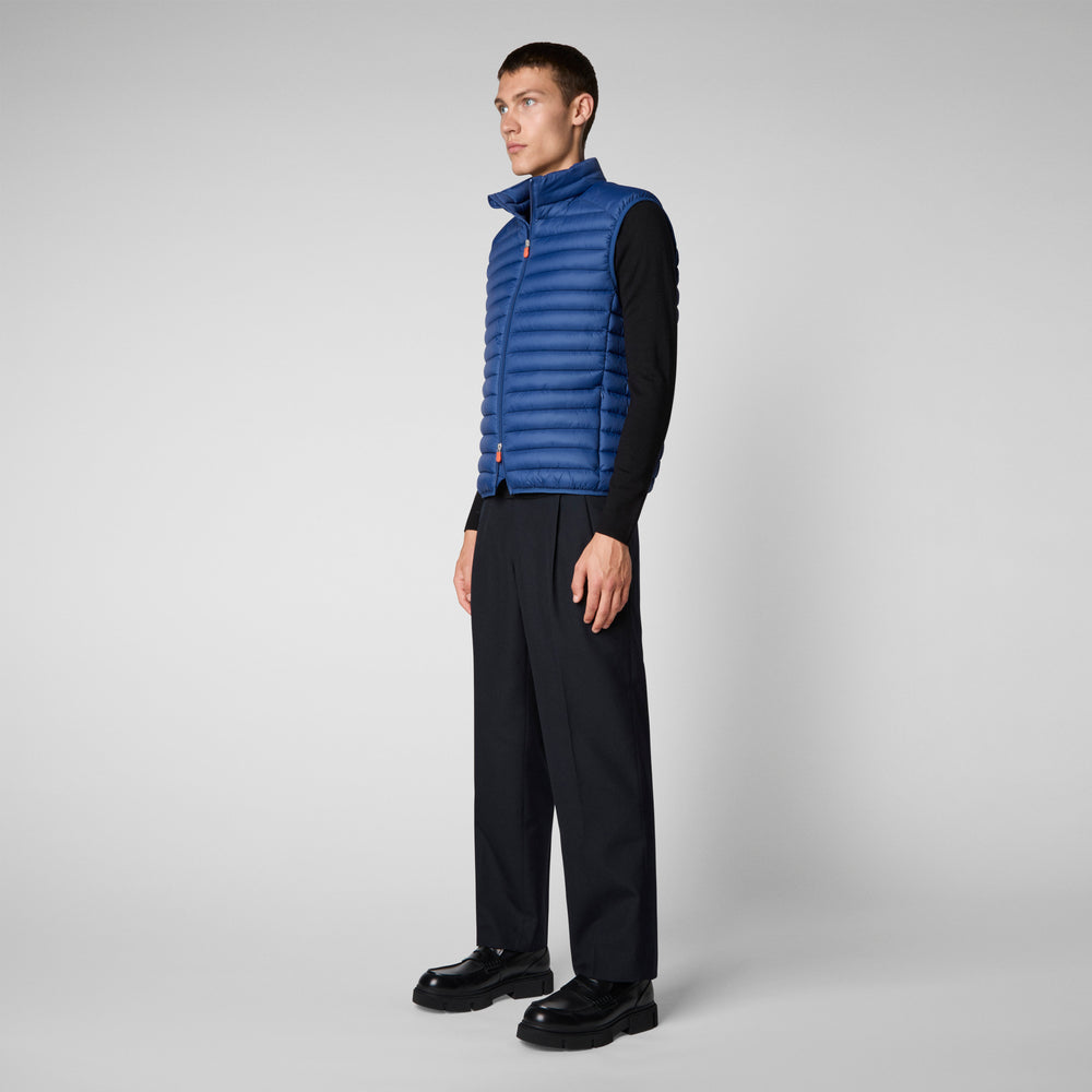 Save the duck Gilet imbottito uomo Adam eclipse blu Consegna Veloce