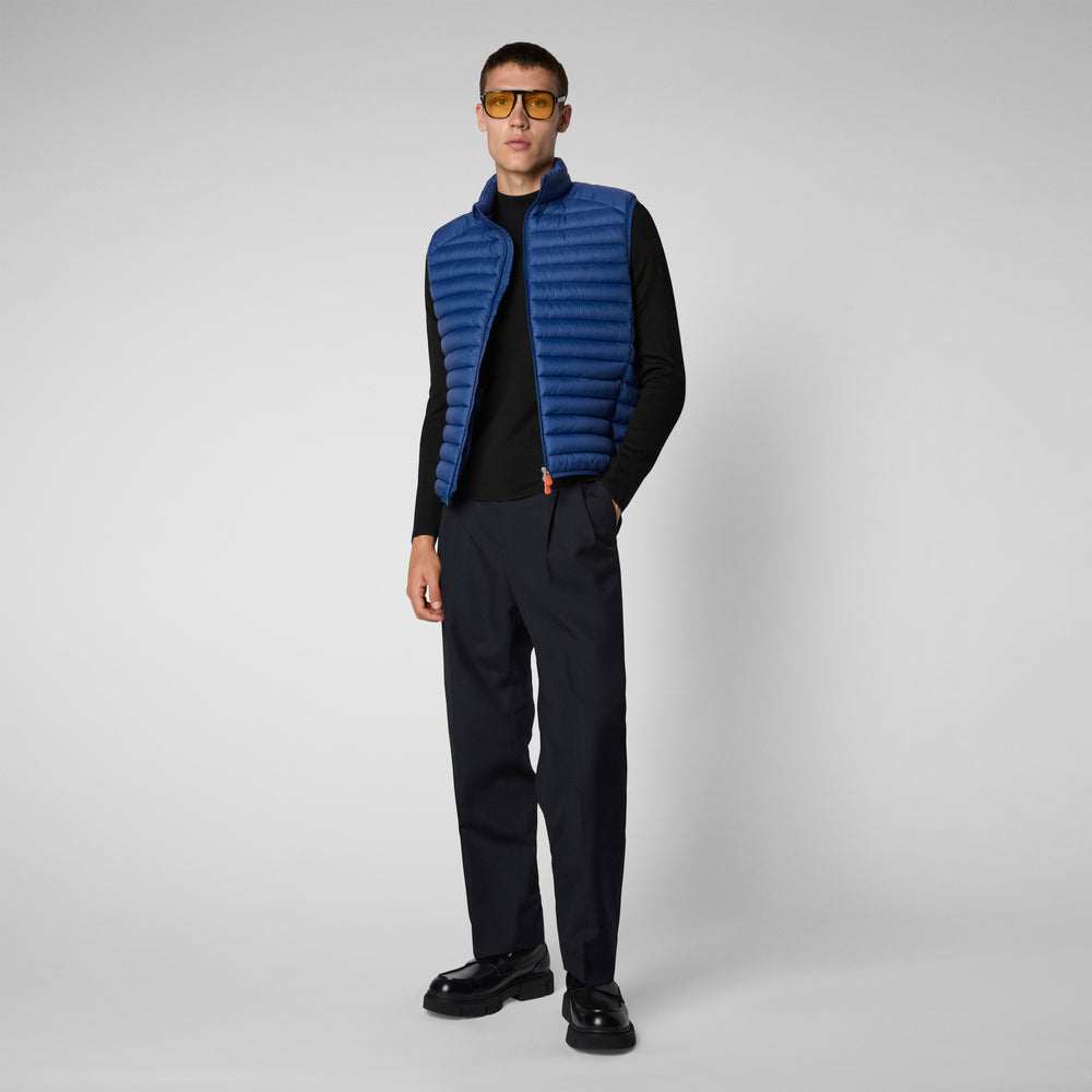 Save the duck Gilet imbottito uomo Adam eclipse blu Consegna Veloce