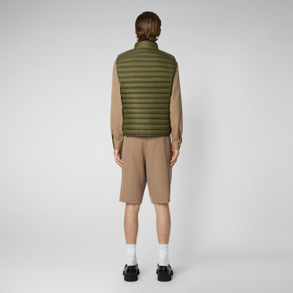 Save the duck Gilet imbottito uomo Adam Verde oliva Hotsell