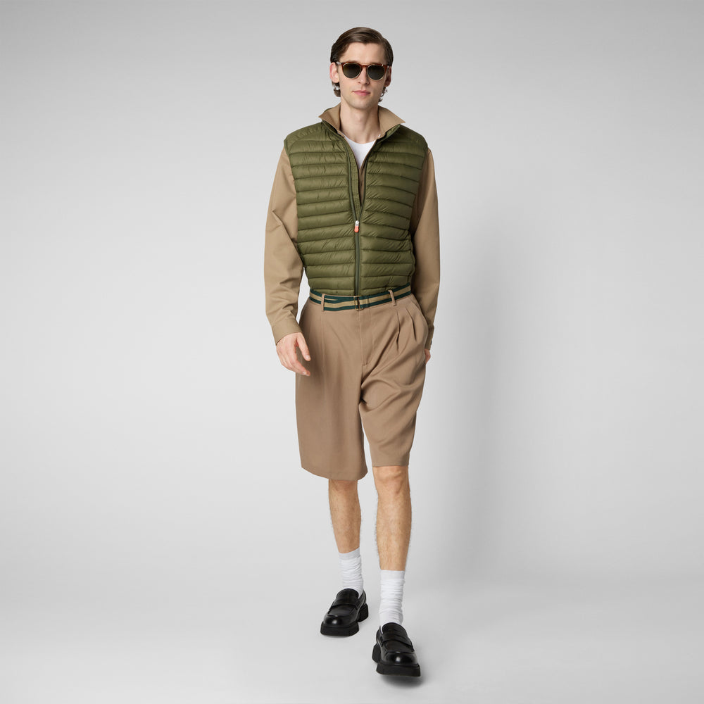 Save the duck Gilet imbottito uomo Adam Verde oliva Hotsell