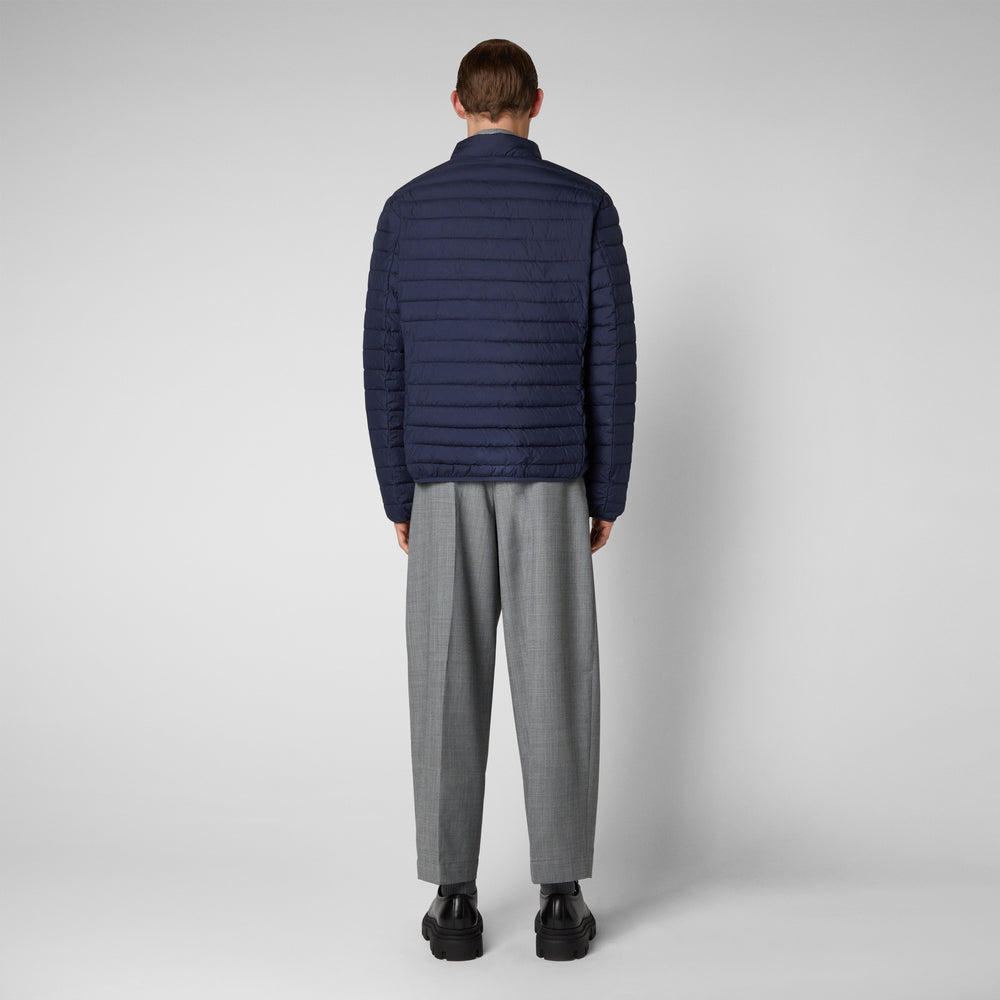 Save the duck Piumino animal free uomo Cole blu navy Vendita Economica