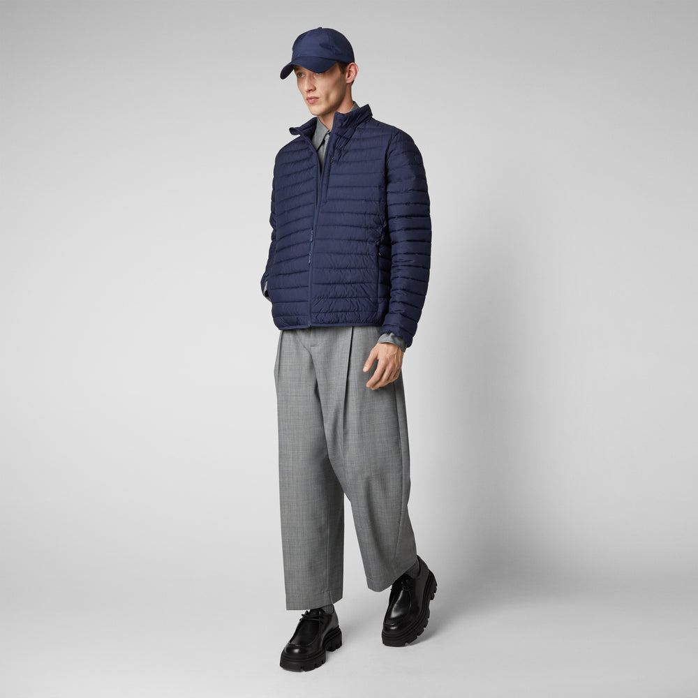 Save the duck Piumino animal free uomo Cole blu navy Vendita Economica