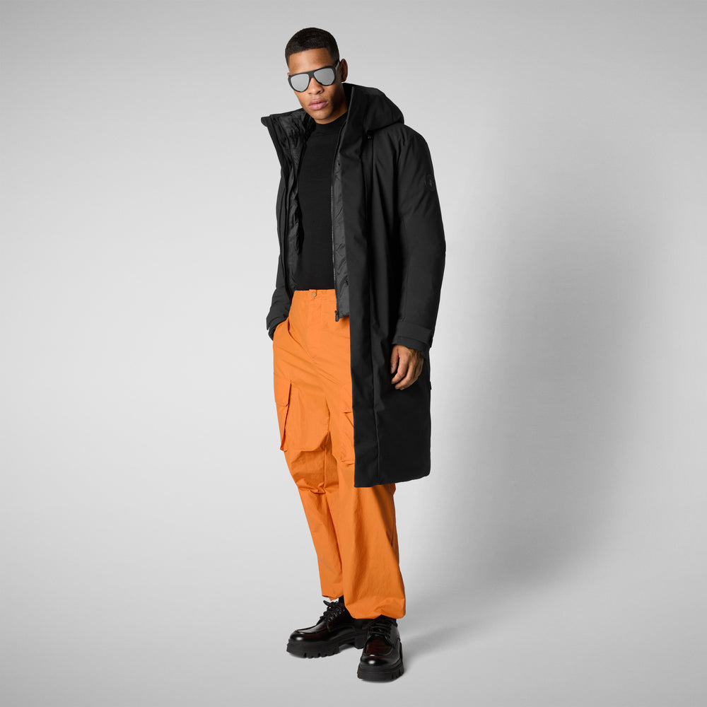 Save the duck PARKA UOMO RODERICK IN NERO Italy
