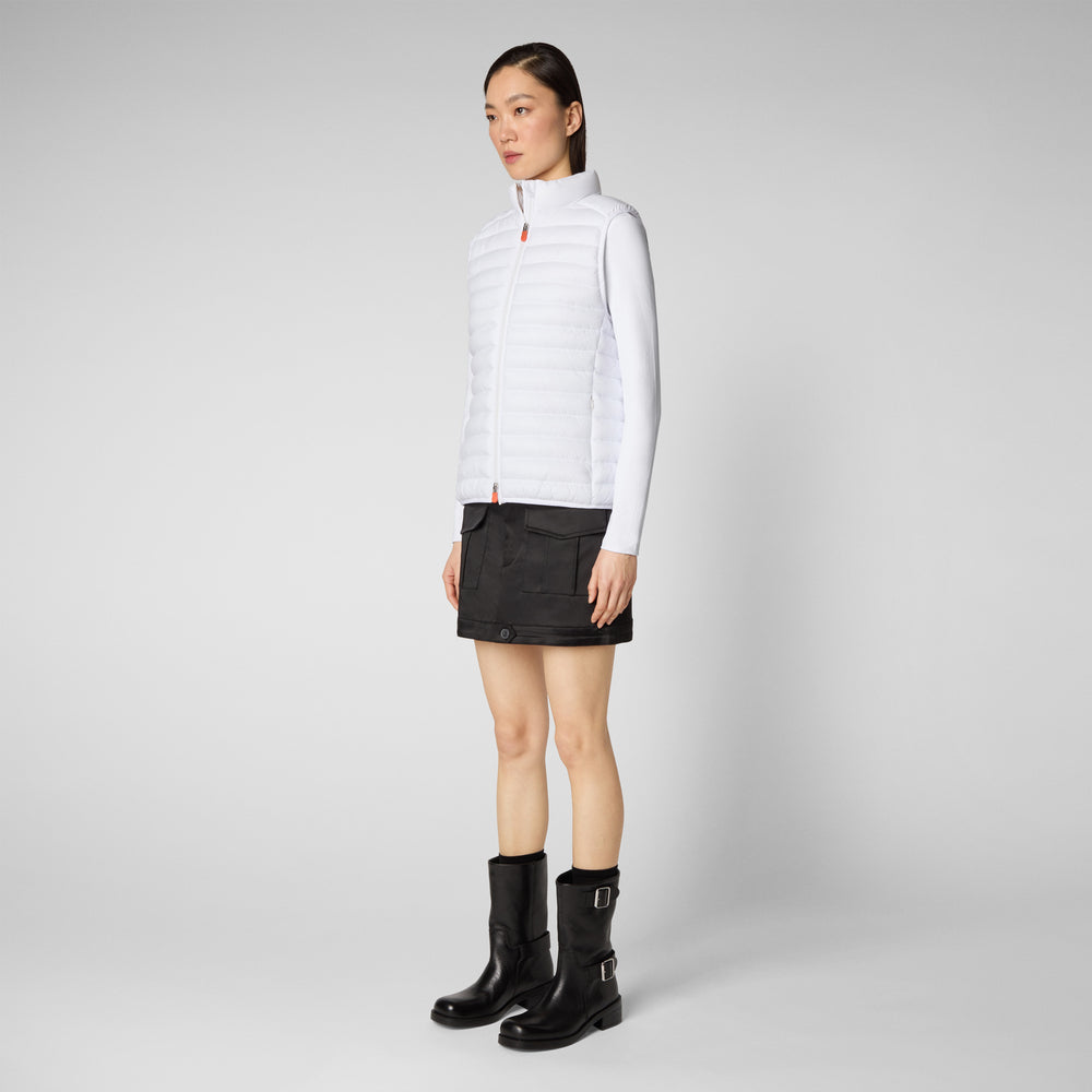 Save the duck Gilet imbottito donna Charlotte bianco Promozione