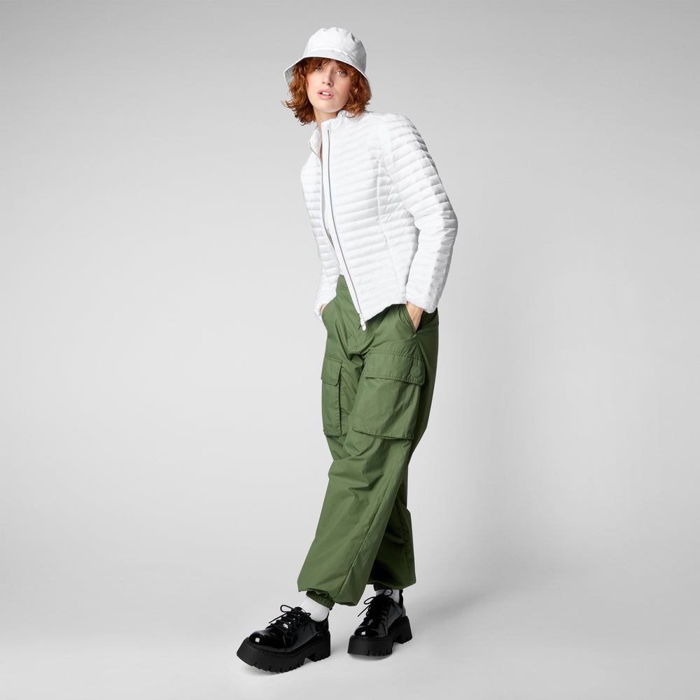 Save the duck Piumino animal free donna Andreina bianco Spedizione Gratuita