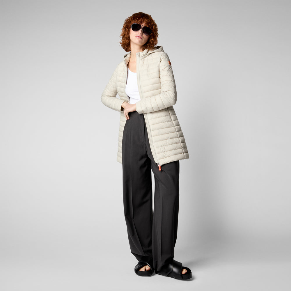 Save the duck Piumino animal free donna Bryanna Beige chiaro Soddisfazione Garantita