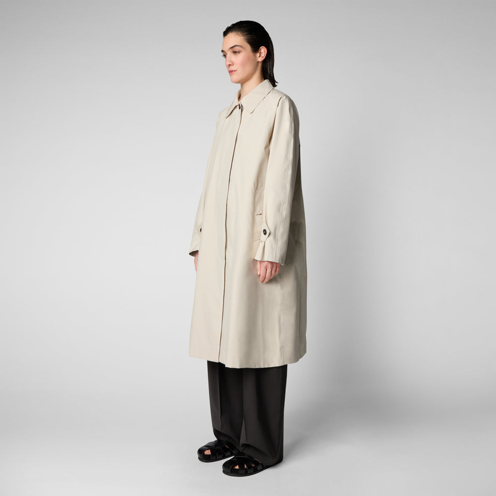 Save the duck Impermeabile donna Zola beige crema Qualità Garantita