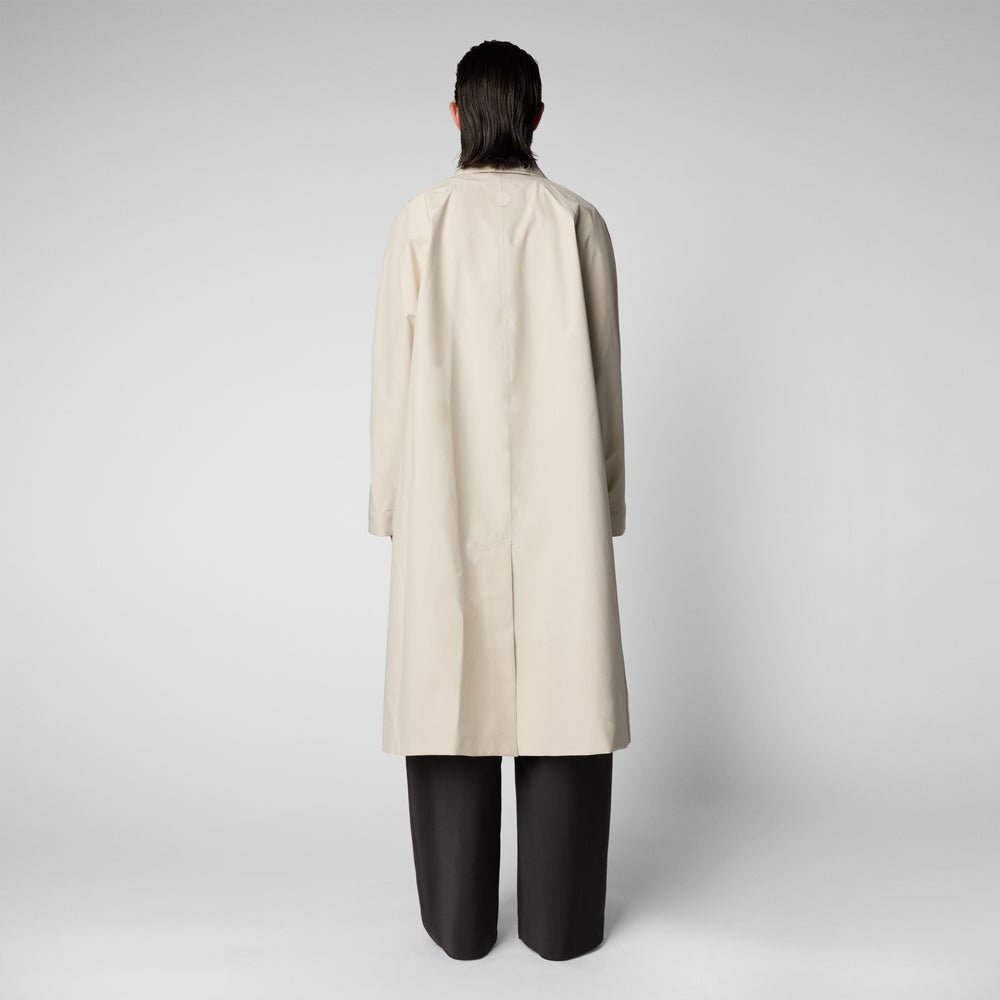 Save the duck Impermeabile donna Zola beige crema Qualità Garantita