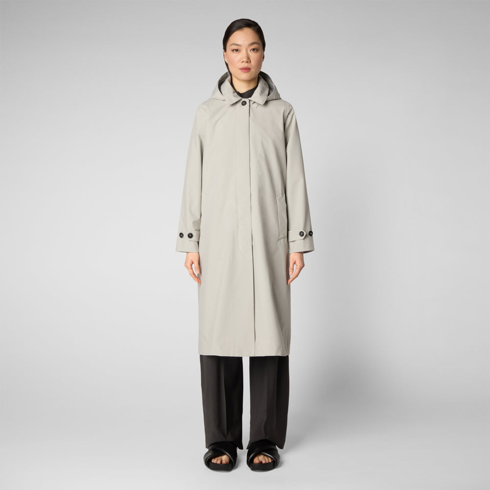Save the duck Impermeabile donna Asia Beige chiaro