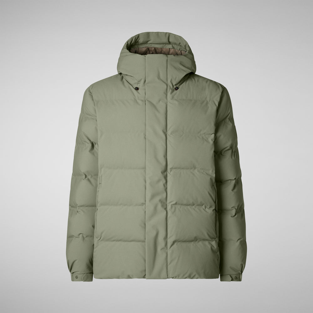 Save the duck PARKA UOMO LELAND IN SWAMP GREEN Acquista Ora
