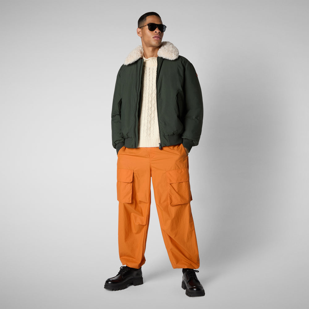 Save the duck GIACCA UOMO RIKER IN LAND GREEN Promozione Limitata