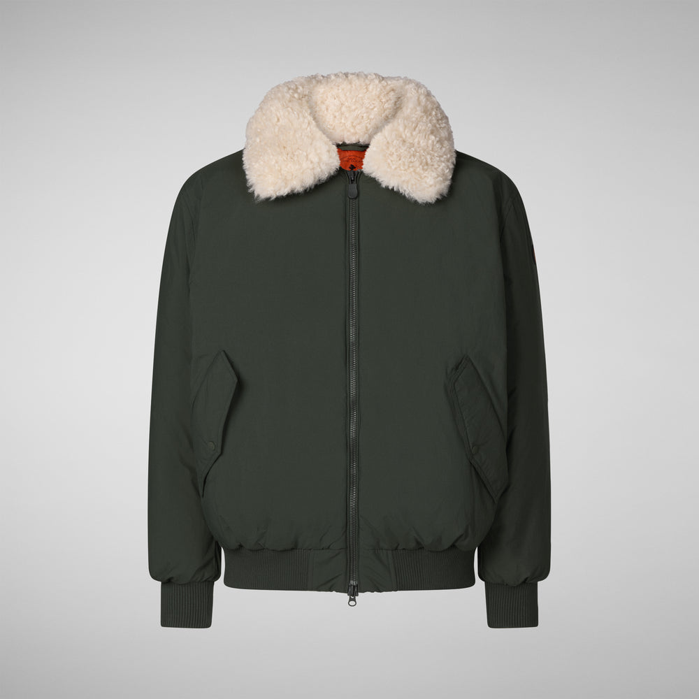 Save the duck GIACCA UOMO RIKER IN LAND GREEN Promozione Limitata