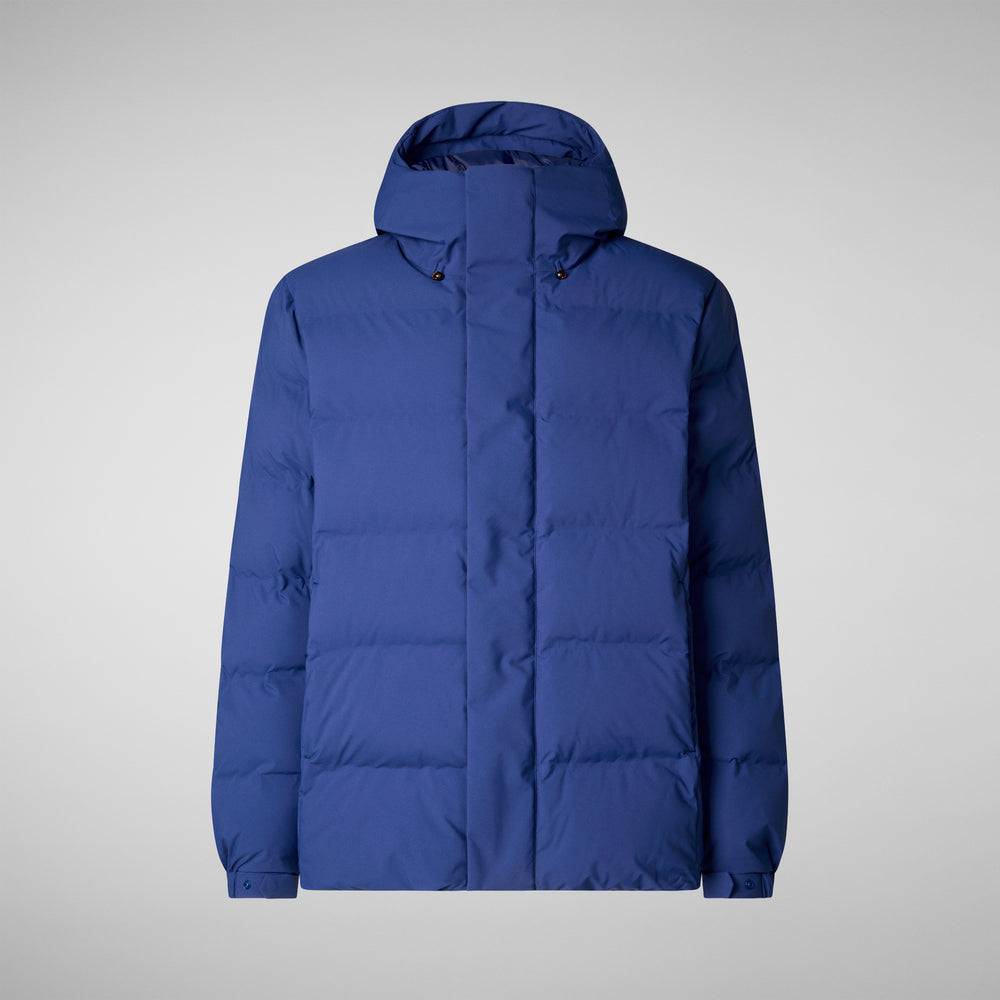 Save the duck PARKA UOMO LELAND IN ECLIPSE BLUE Prezzo Ridotto