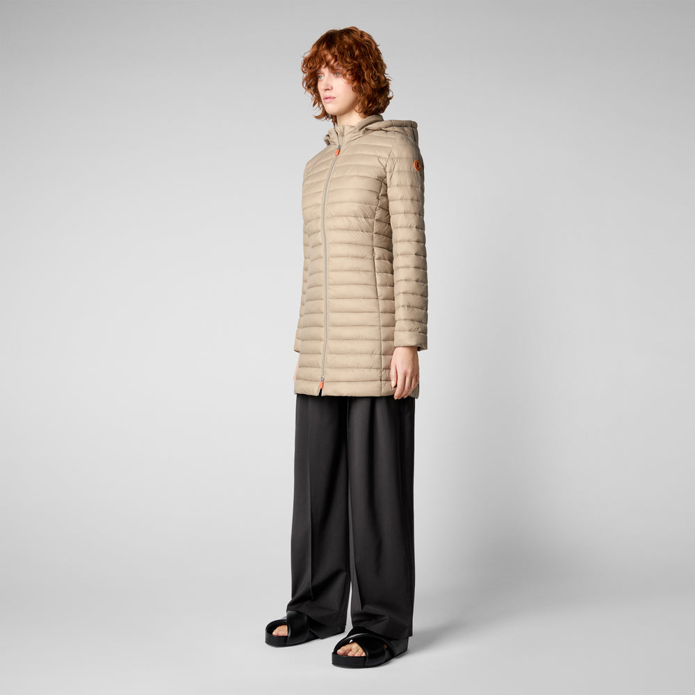 Save the duck Piumino animal free donna Bryanna Beige duna Outlet