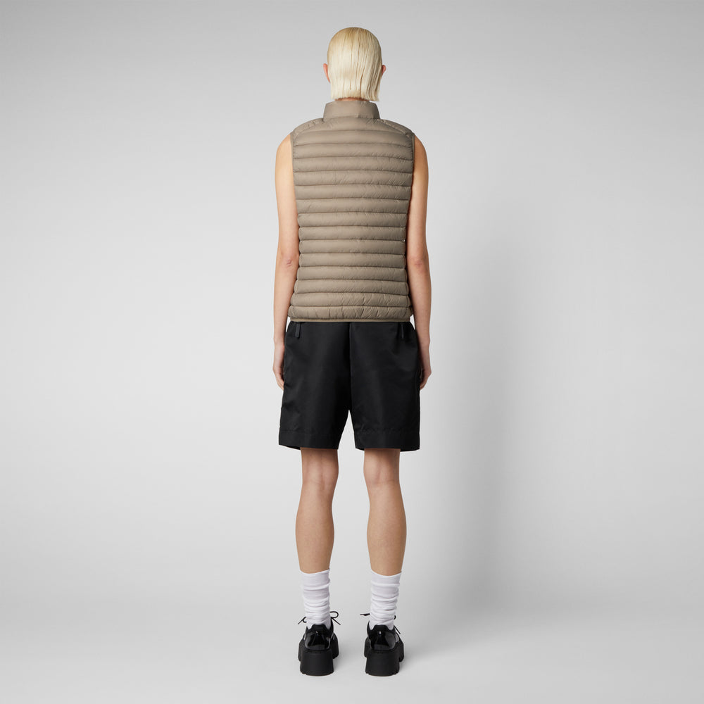 Save the duck Gilet imbottito donna Charlotte Grigio elefante Offerte
