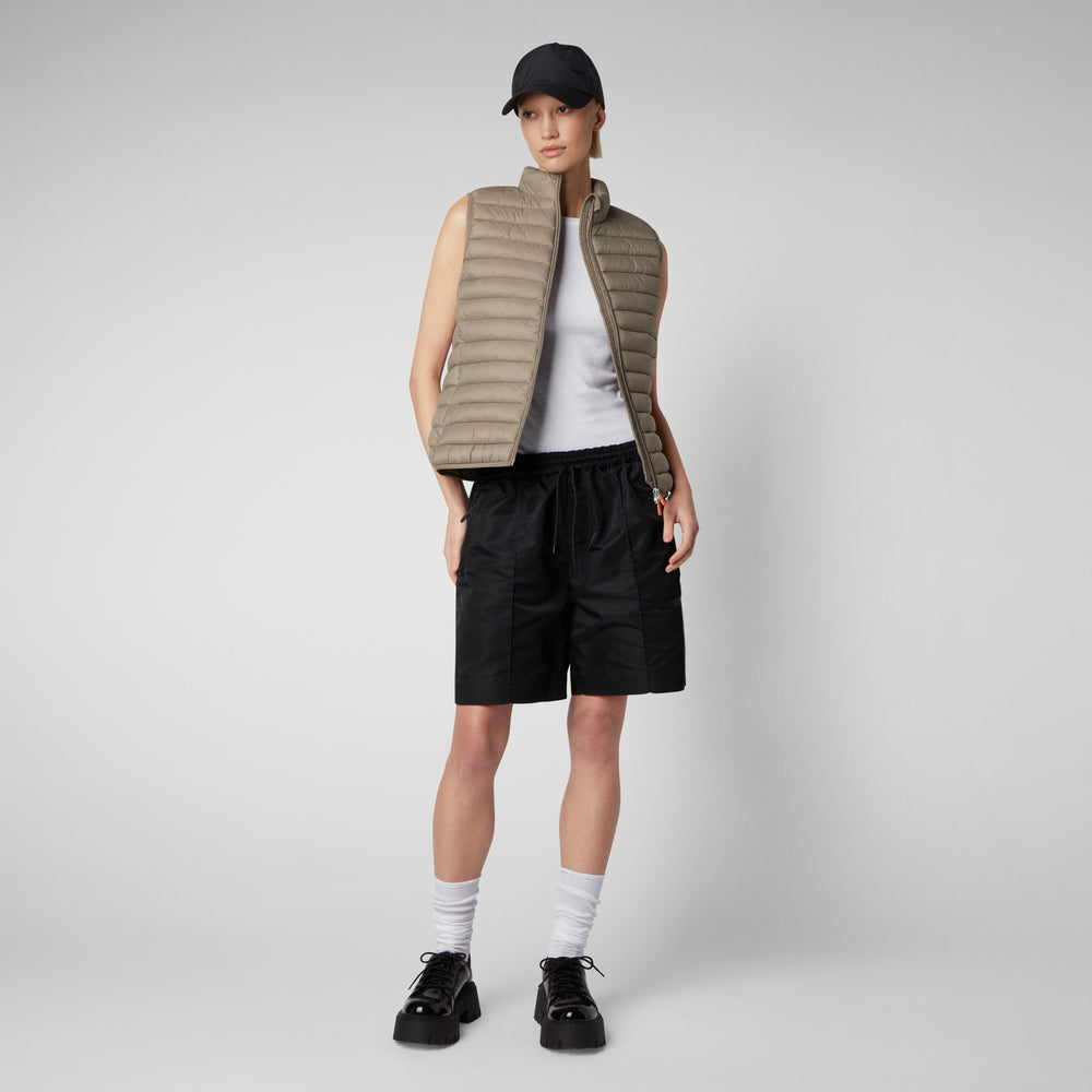 Save the duck Gilet imbottito donna Charlotte Grigio elefante Offerte