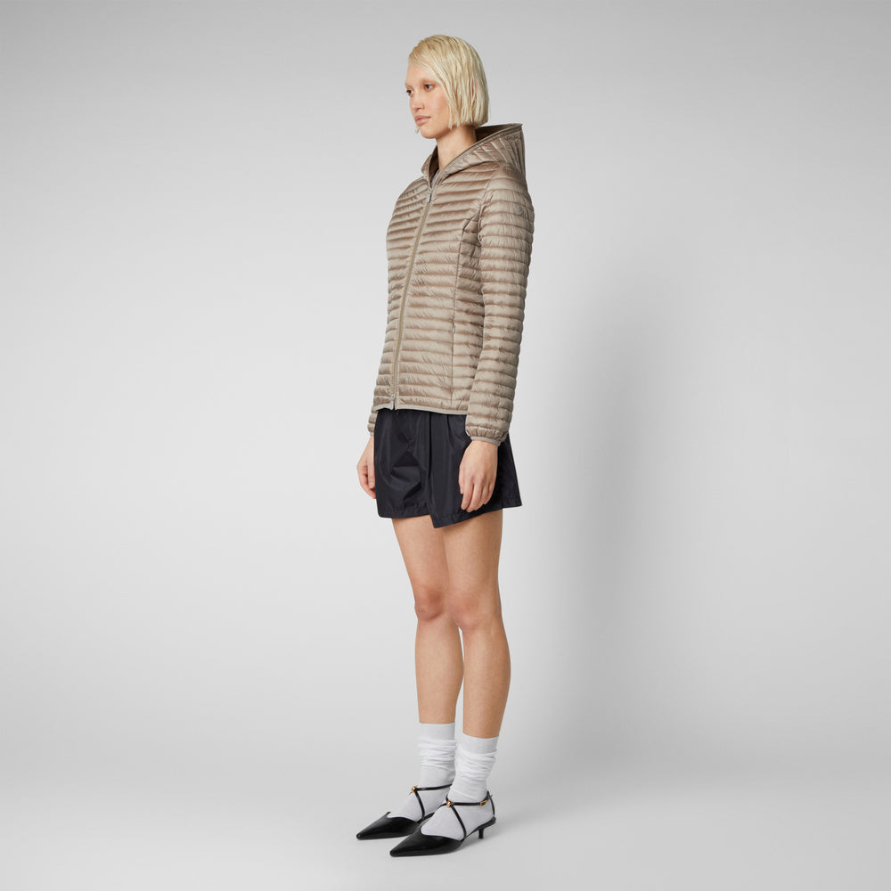 Save the duck Piumino animal free donna Alexa grigio perla Vendita Economica