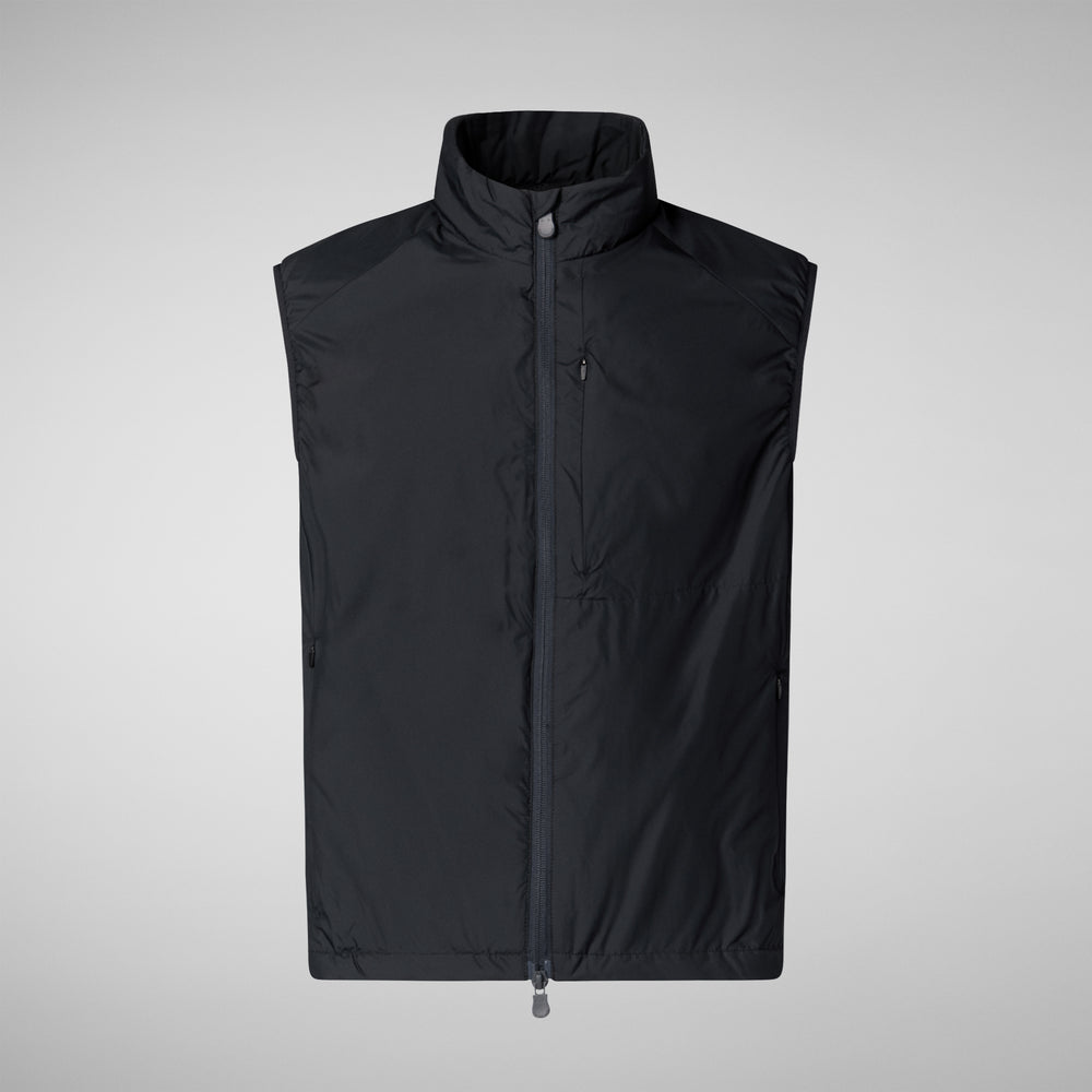 Save the duck GILET UOMO TURNER IN BLU NERO Moda