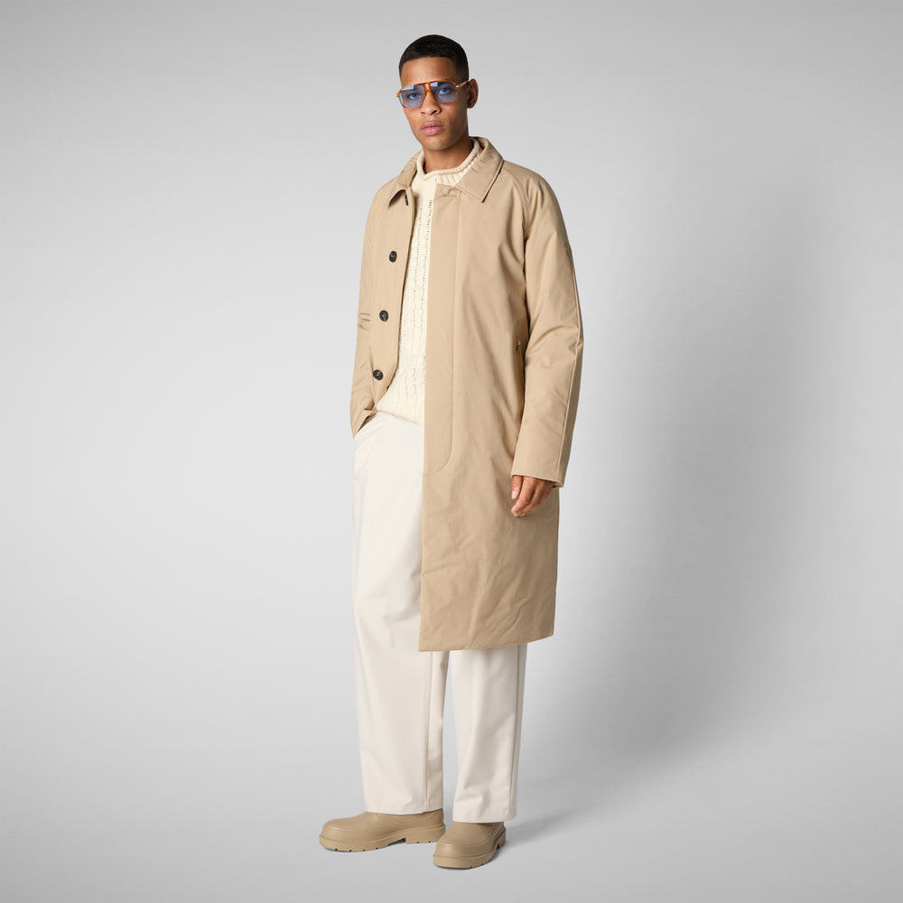 Save the duck CAPPOTTO UOMO PRESTON STARDUST BEIGE Italy
