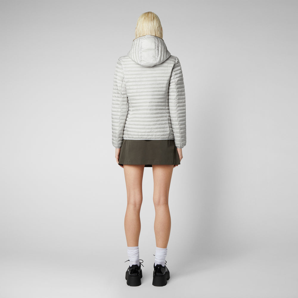 Save the duck Piumino animal-free donna Alexa Grigio nebbia Vendita