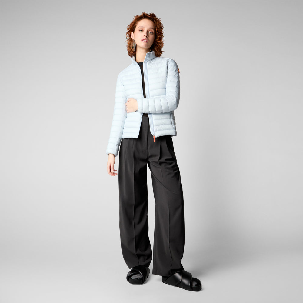 Save the duck Piumino animal free donna Carly Grigio ghiaccio Promozione