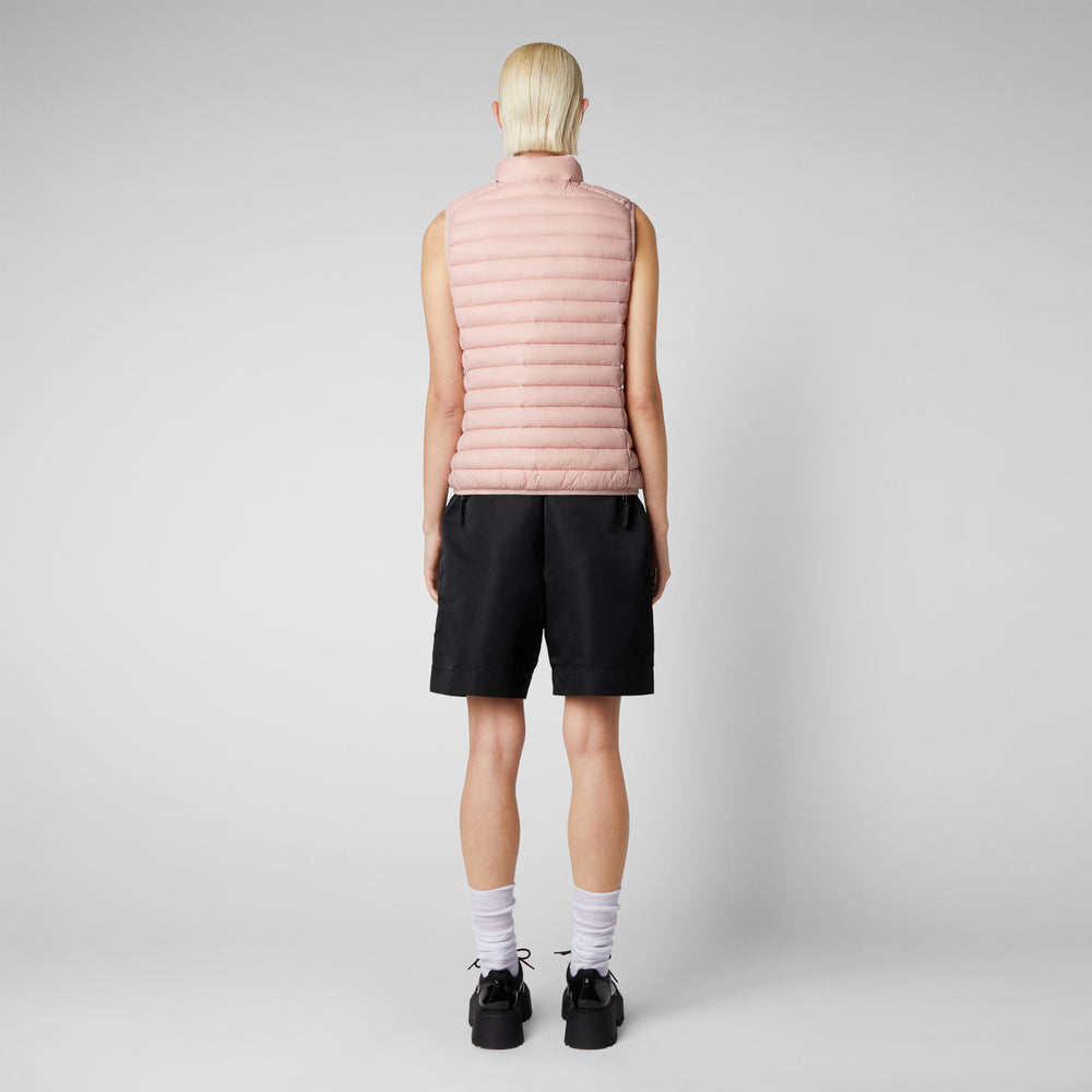 Save the duck Gilet IMBOTTITO donna Charlotte Rosa antico Consegna Veloce