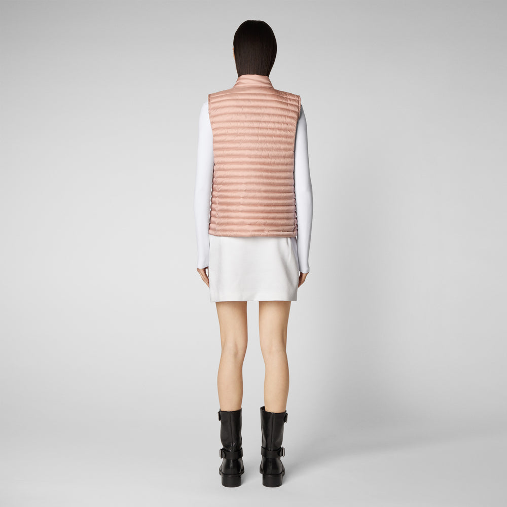 Save the duck Gilet trapuntato donna Aria rosa cipria Fino Al -60%