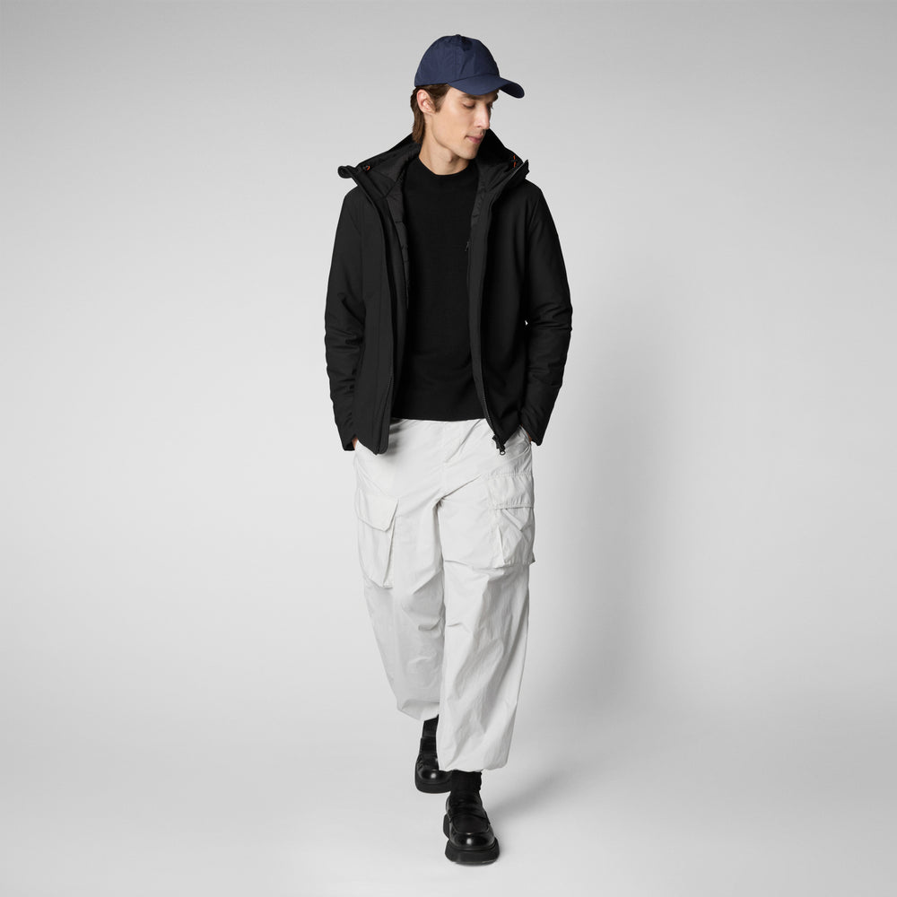 Save the duck PARKA UOMO SABAL IN NERO Novità