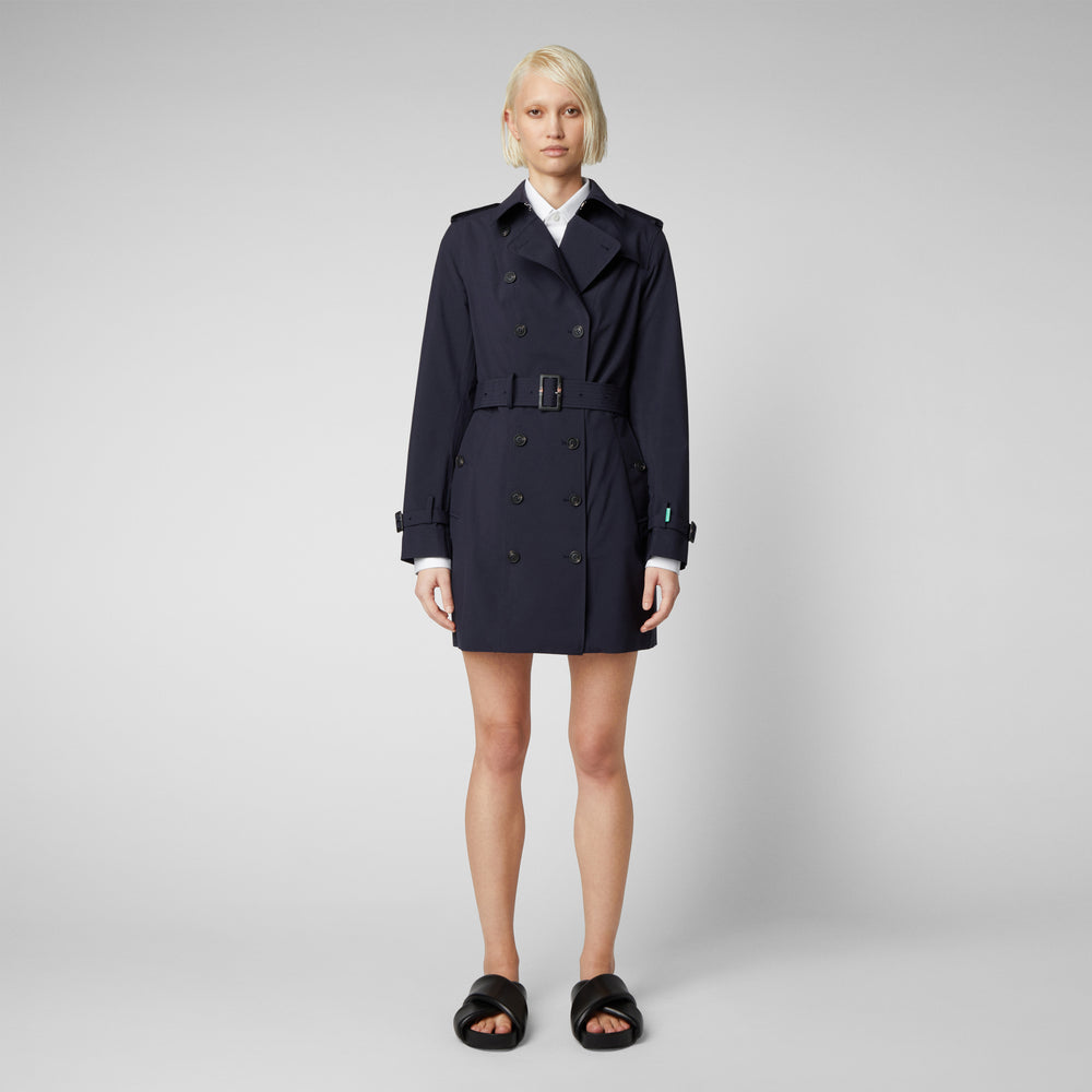 Save the duck Impermeabile donna Audrey blu Nero Outlet