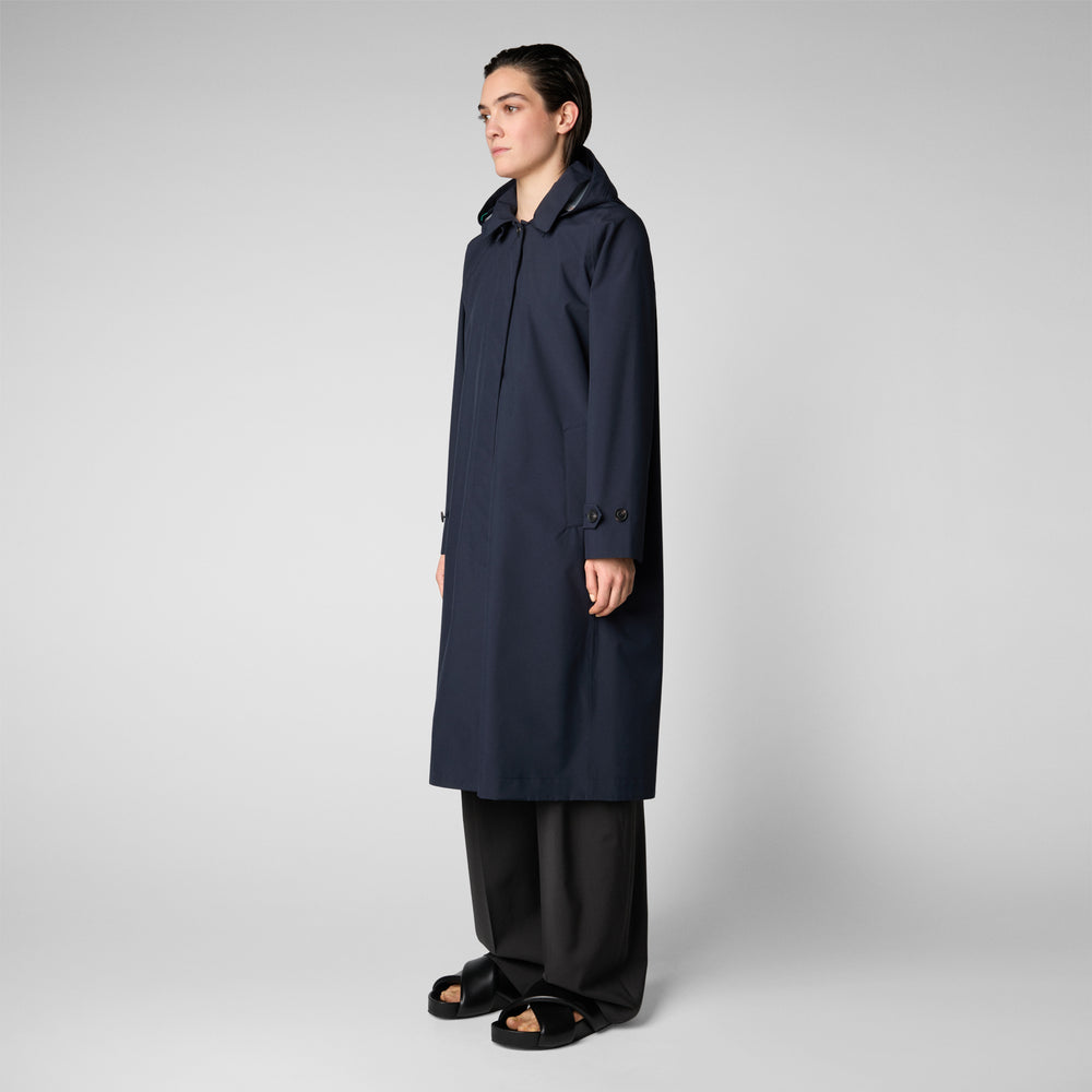 Save the duck Impermeabile donna Asia blu Nero In Vendita