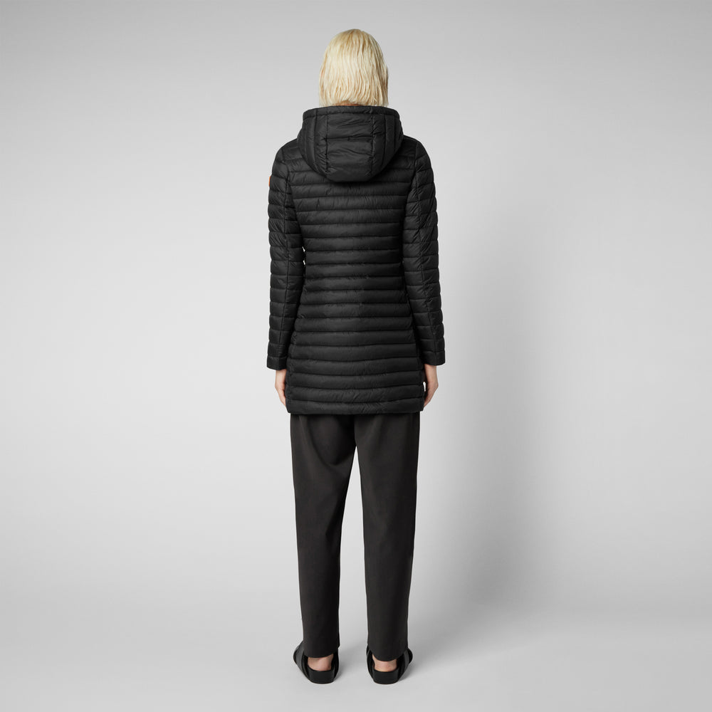 Save the duck Piumino animal free donna Bryanna Nero Saldi Di Fabbrica