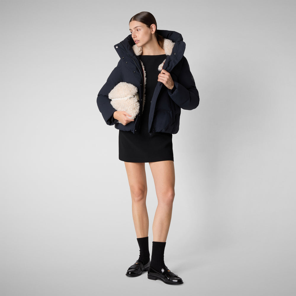 Save the duck PIUMINO ANIMAL FREE DONNA CALLIOPE BLU NERO I Più Venduti