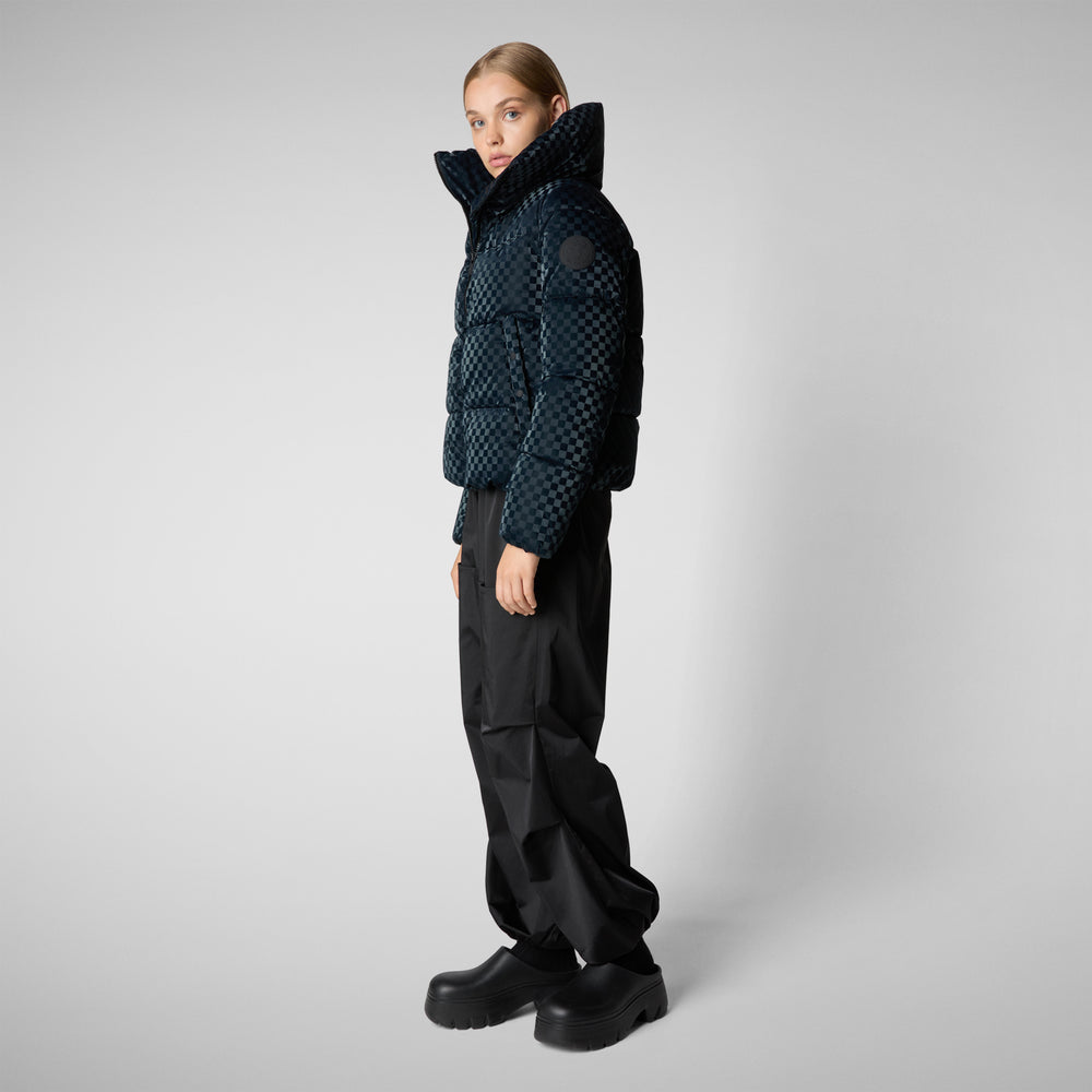 Save the duck GIACCA DONNA ALAS BLU NERO Sconto di tempo limitato
