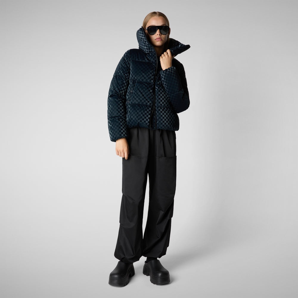 Save the duck GIACCA DONNA ALAS BLU NERO Sconto di tempo limitato