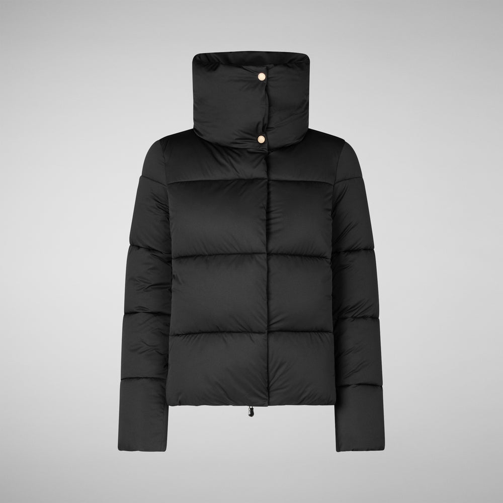 Save the duck PIUMINO ANIMAL FREE DONNA FELICITY NERO Offerta natalizia