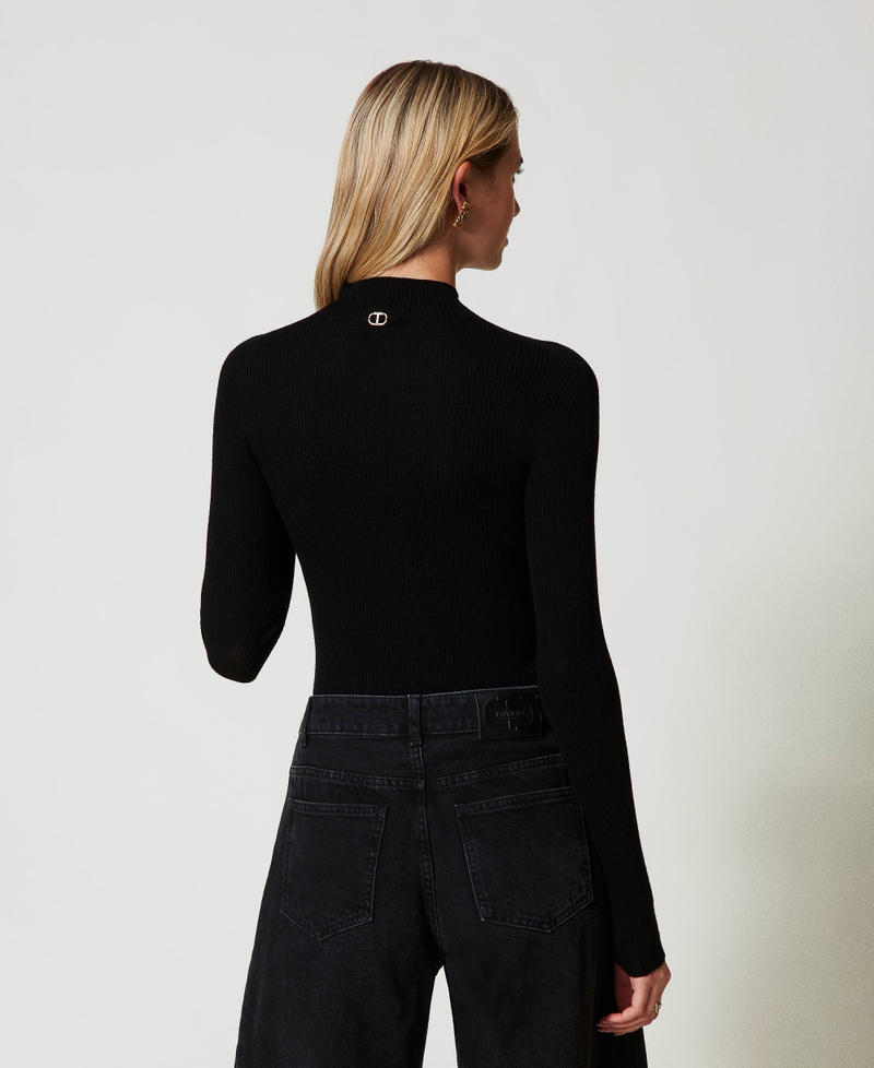 Scee by twin set Maglia lupetto seamless in lana I Più Venduti