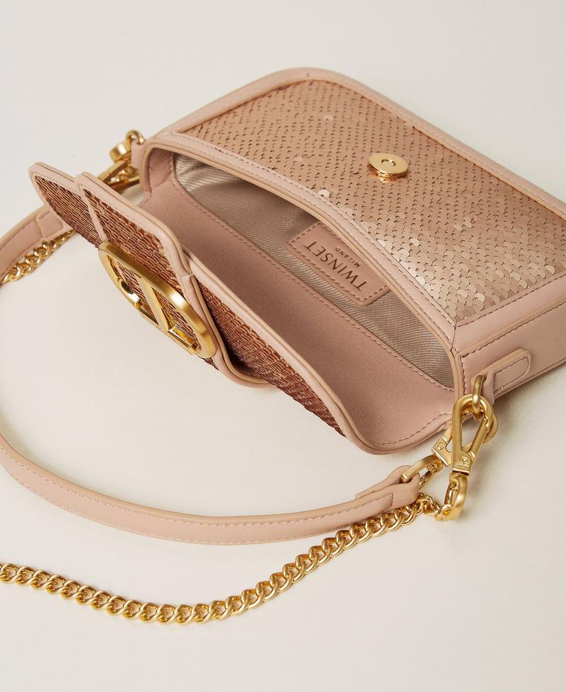 Scee by twin set Borsa a tracolla 'Amie' con paillettes Promozione