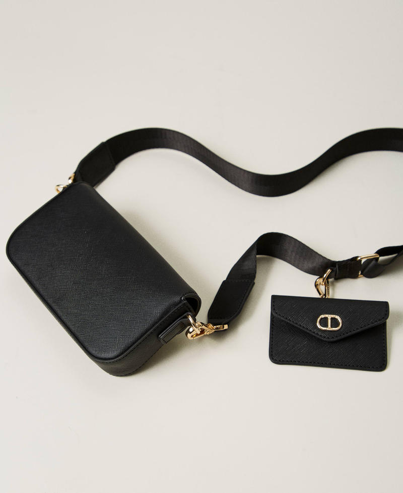 Scee by twin set Mini borsa a tracolla con portacarte Qualità Garantita