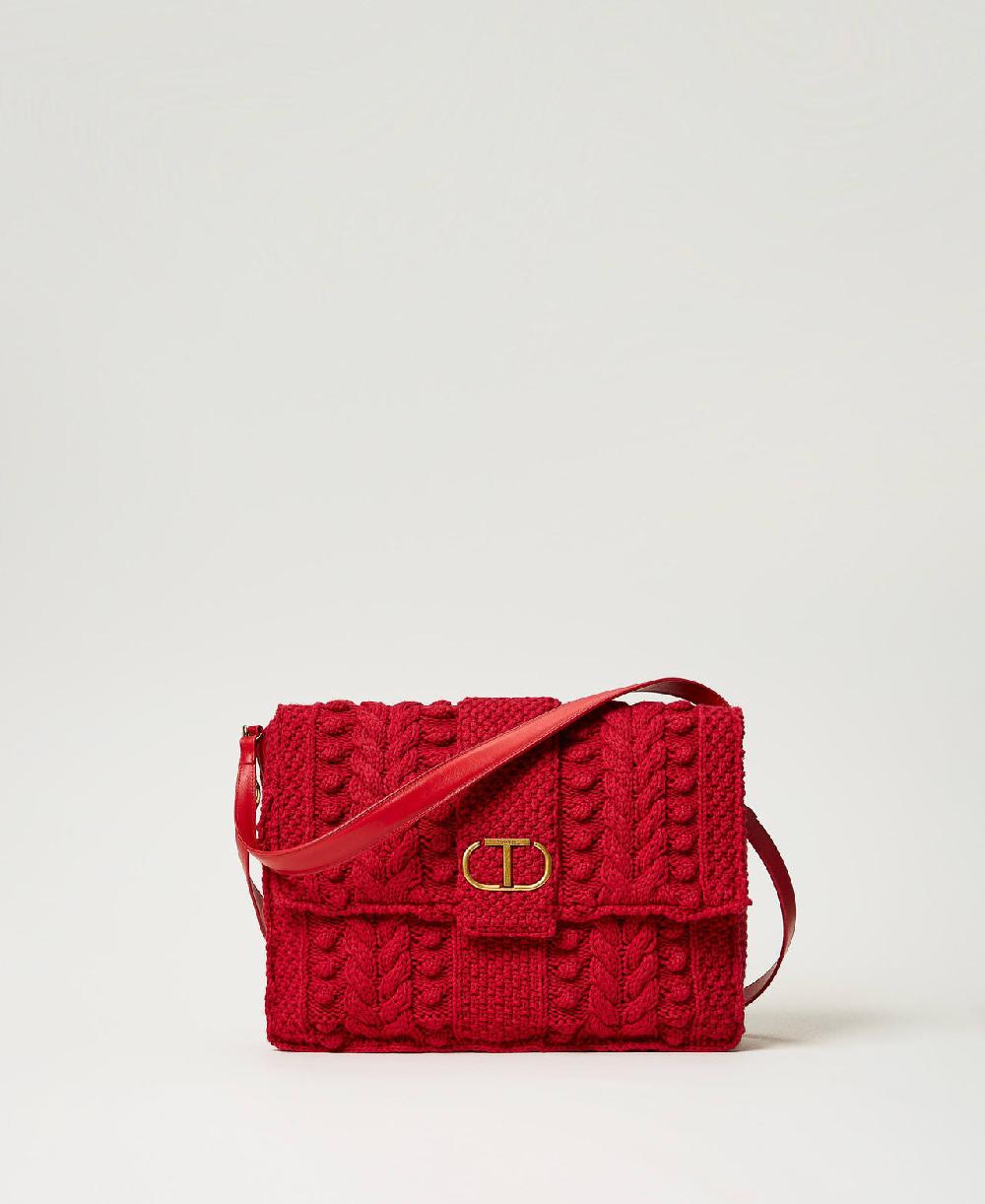 Scee by twin set Borsa a tracolla tricot 'Emma'