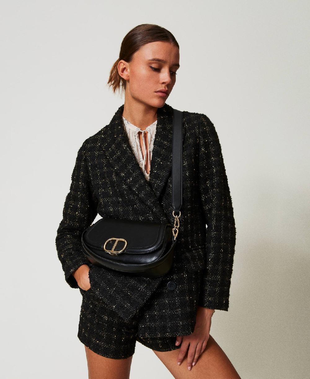 Scee by twin set Borsa a tracolla ‘Brera’ con apertura Oval T