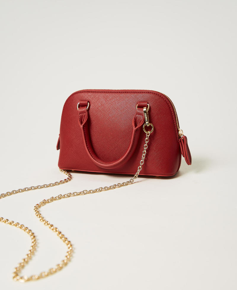 Scee by twin set Mini borsa a tracolla con Oval T Convenienza