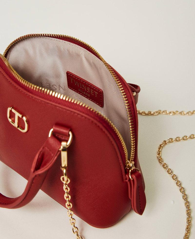 Scee by twin set Mini borsa a tracolla con Oval T Convenienza