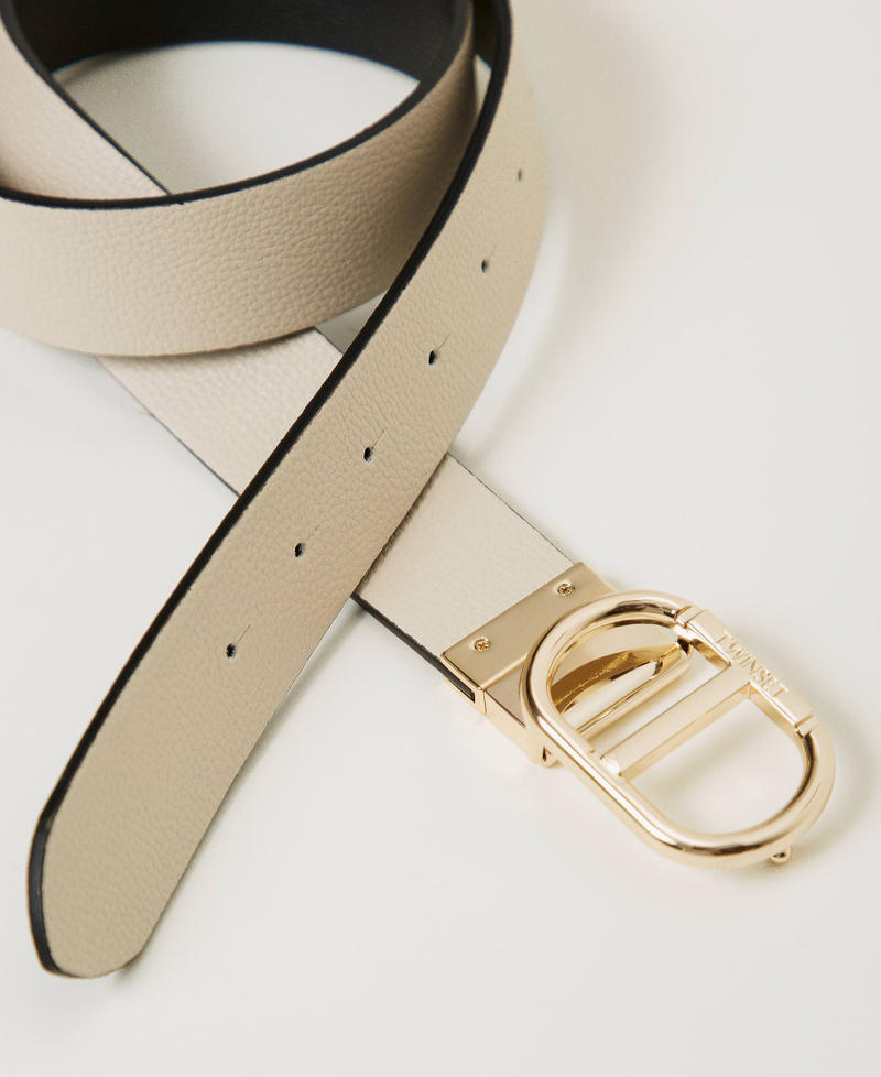 Scee by twin set Cintura reversibile con fibbia Oval T Online