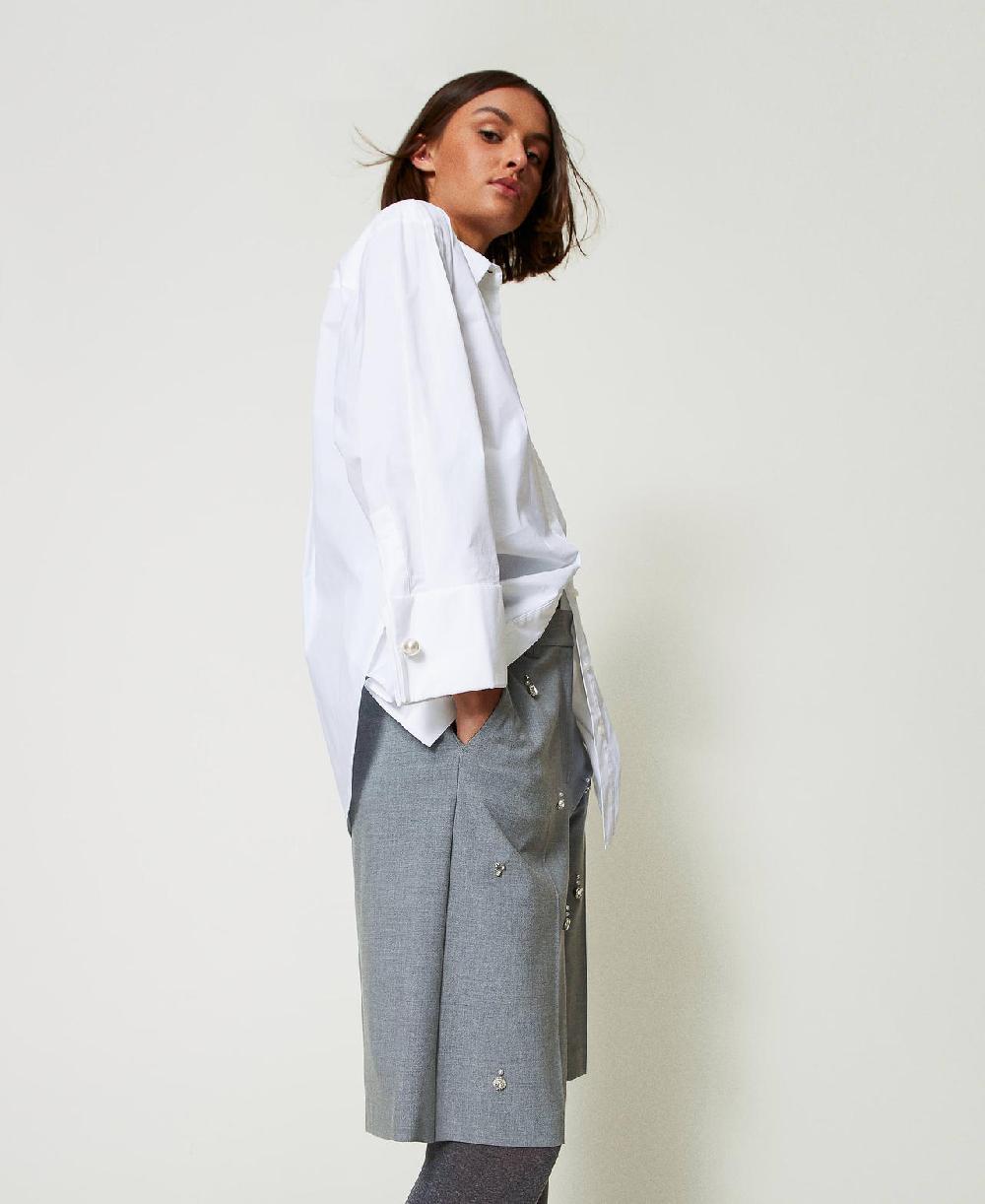Scee by twin set Shorts con ricami a mano Soddisfazione Garantita